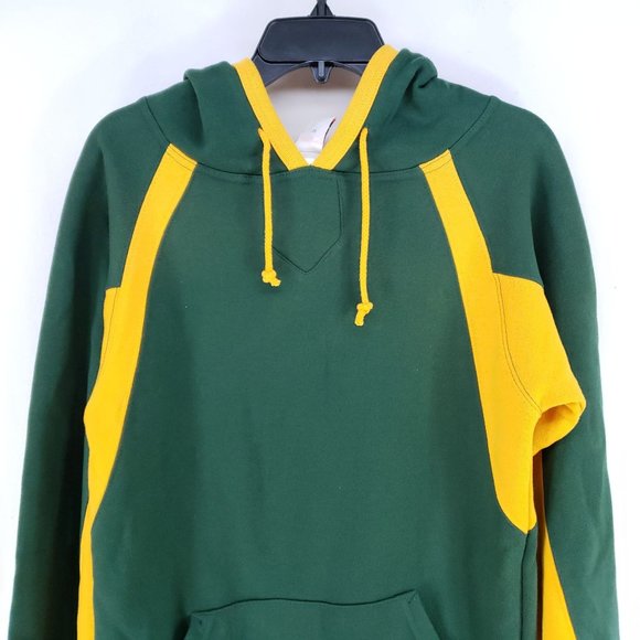 Badger Hoodie Men's Sz XS Green Yellow - Picture 2 of 7
